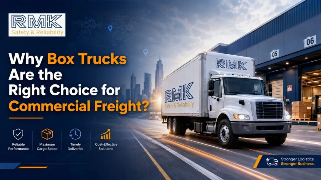 Why Box Trucks Are the Right Choice for Commercial Freight?